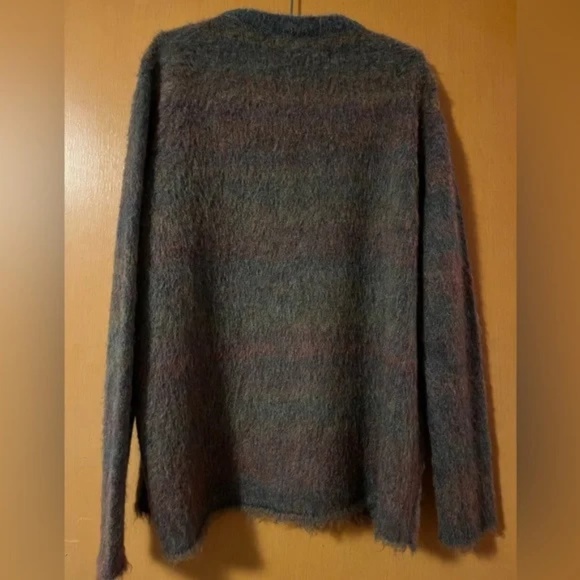 BNWT Acne Studios Nikos Mohair Sweater in Mineral Blue Large/ XL - Picture 12 of 13
